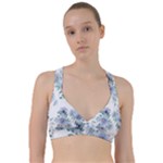 Floral pattern Sweetheart Sports Bra