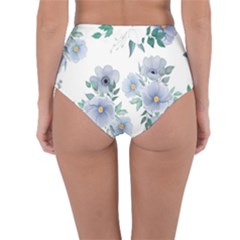 Reversible High-Waist Bikini Bottoms 