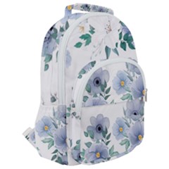 Rounded Multi Pocket Backpack 