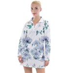 Floral pattern Women s Long Sleeve Casual Dress