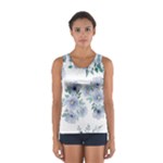 Floral pattern Sport Tank Top 