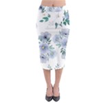 Floral pattern Midi Pencil Skirt