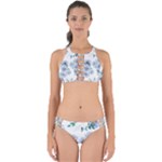 Floral pattern Perfectly Cut Out Bikini Set