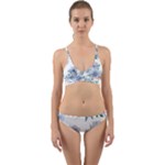 Floral pattern Wrap Around Bikini Set