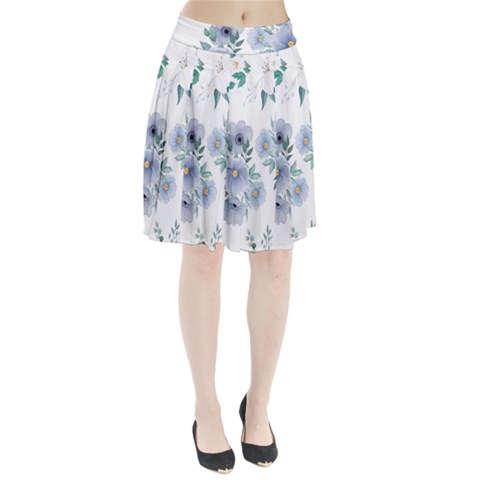 Floral pattern Pleated Skirt from ArtsNow.com