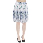 Floral pattern Pleated Skirt