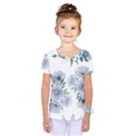 Floral pattern Kids  One Piece Tee