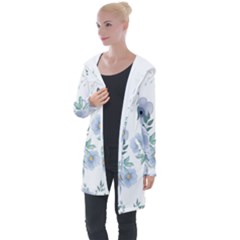 Longline Hooded Cardigan 