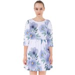 Floral pattern Smock Dress