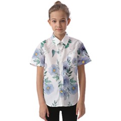 Kids  Short Sleeve Shirt 