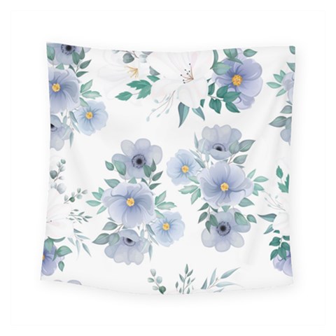 Floral pattern Square Tapestry (Small) from ArtsNow.com