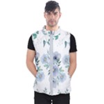 Floral pattern Men s Puffer Vest