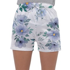 Women s Satin Sleepwear Shorts 