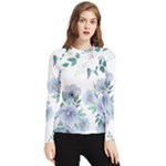 Floral pattern Women s Long Sleeve Rash Guard