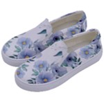 Floral pattern Kids  Canvas Slip Ons