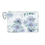 Floral pattern Canvas Cosmetic Bag (Medium)