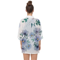 Half Sleeve Chiffon Kimono 