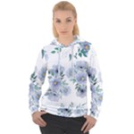 Floral pattern Women s Overhead Hoodie