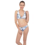 Floral pattern Classic Banded Bikini Set 