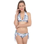 Floral pattern Tie It Up Bikini Set