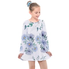 Kids  Long Sleeve Dress 