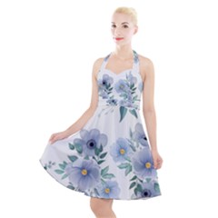 Halter Party Swing Dress  