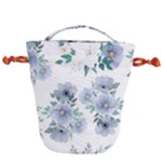 Floral pattern Drawstring Bucket Bag