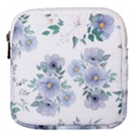 Floral pattern Mini Square Pouch