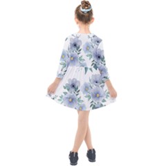 Kids  Quarter Sleeve Shirt Dress 