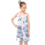 Floral pattern Kids  Overall Dress