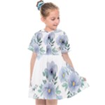 Floral pattern Kids  Sailor Dress