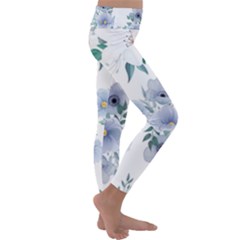 Kids  Lightweight Velour Classic Yoga Leggings 