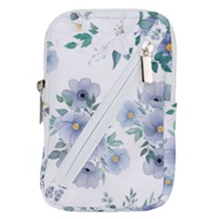 Floral pattern Belt Pouch Bag (Small) from ArtsNow.com