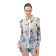 Long Sleeve Chiffon Shirt 