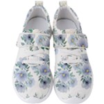 Floral pattern Men s Velcro Strap Shoes
