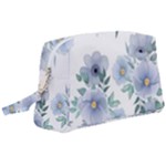 Floral pattern Wristlet Pouch Bag (Large)