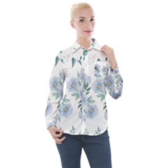 Women s Long Sleeve Pocket Shirt 