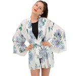 Floral pattern Long Sleeve Kimono