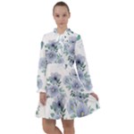 Floral pattern All Frills Chiffon Dress