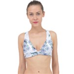 Floral pattern Classic Banded Bikini Top