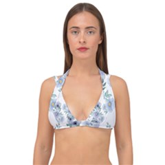 Double Strap Halter Bikini Top 