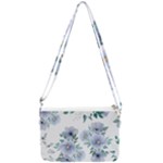 Floral pattern Double Gusset Crossbody Bag