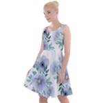 Floral pattern Knee Length Skater Dress