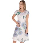 Floral pattern Classic Short Sleeve Dress