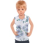 Floral pattern Kids  Sport Tank Top