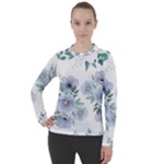 Floral pattern Women s Pique Long Sleeve Tee