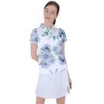 Floral pattern Women s Polo Tee