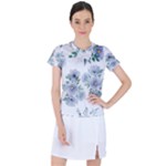 Floral pattern Women s Sports Top