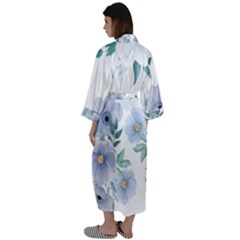 Maxi Satin Kimono 