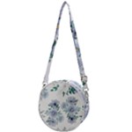 Floral pattern Crossbody Circle Bag